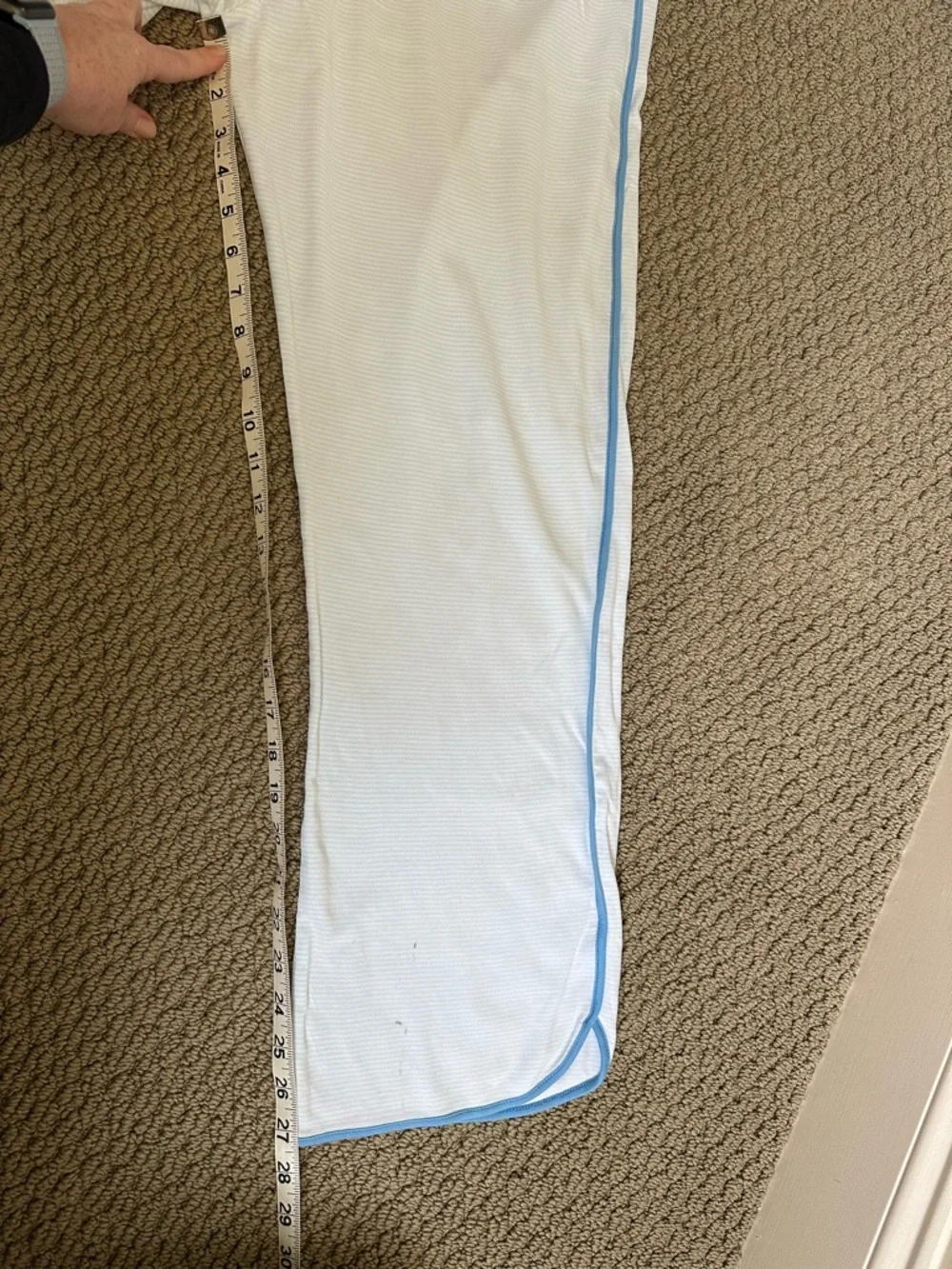 Lake Pajamas Pima Tank Long Set in Atlantic Sz Small - Picture 5 of 6
